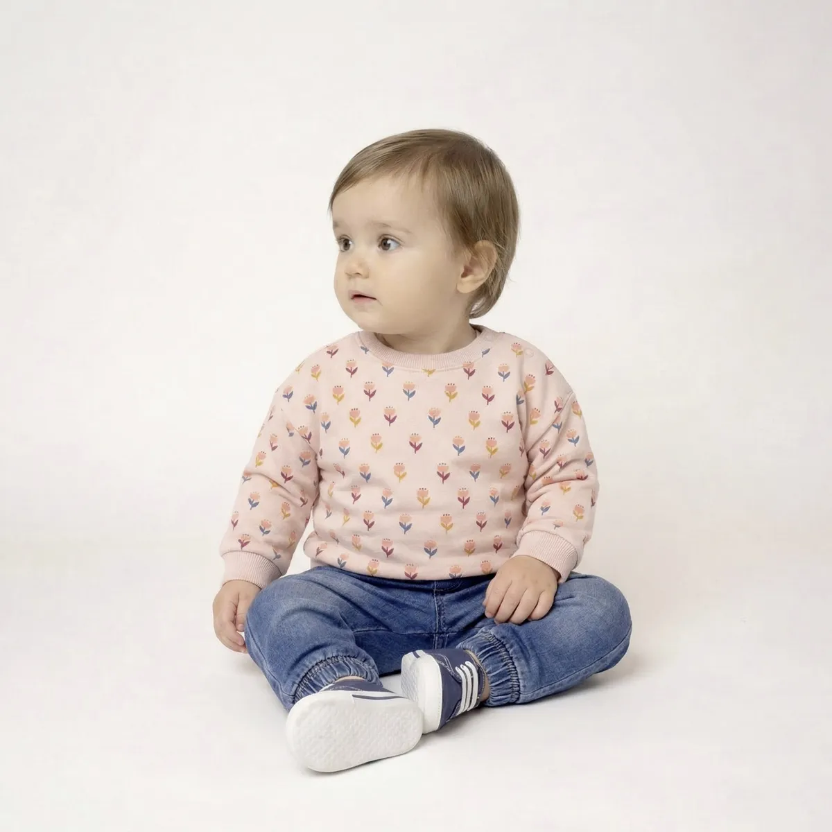 YAMP - Polerón Bebé Niña Algodón Yamp