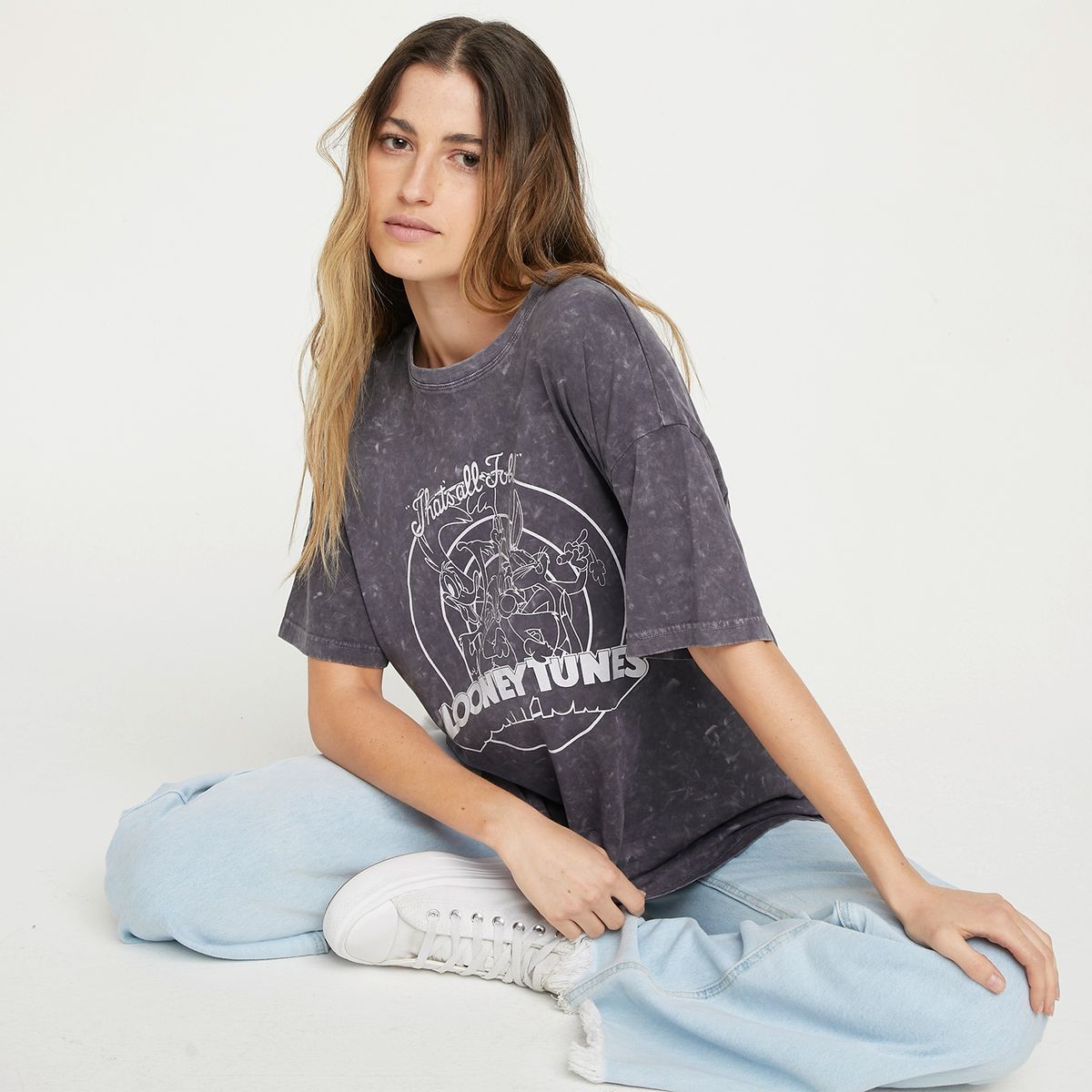 SYBILLA - Sybilla Polera Manga Corta Algodón Mujer