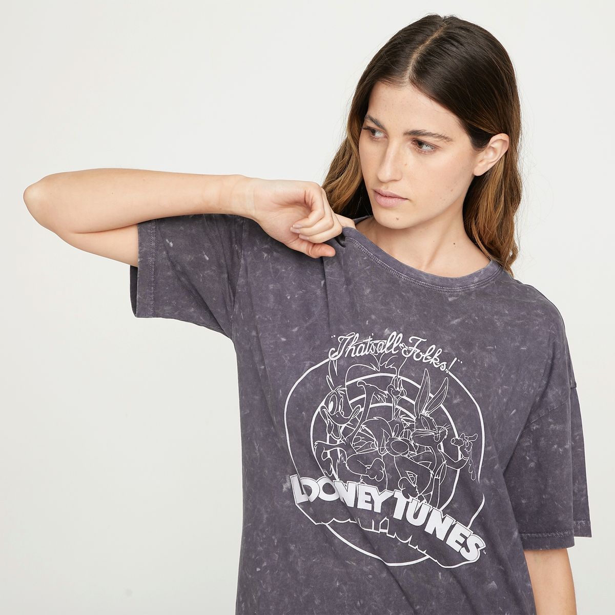 SYBILLA - Sybilla Polera Manga Corta Algodón Mujer