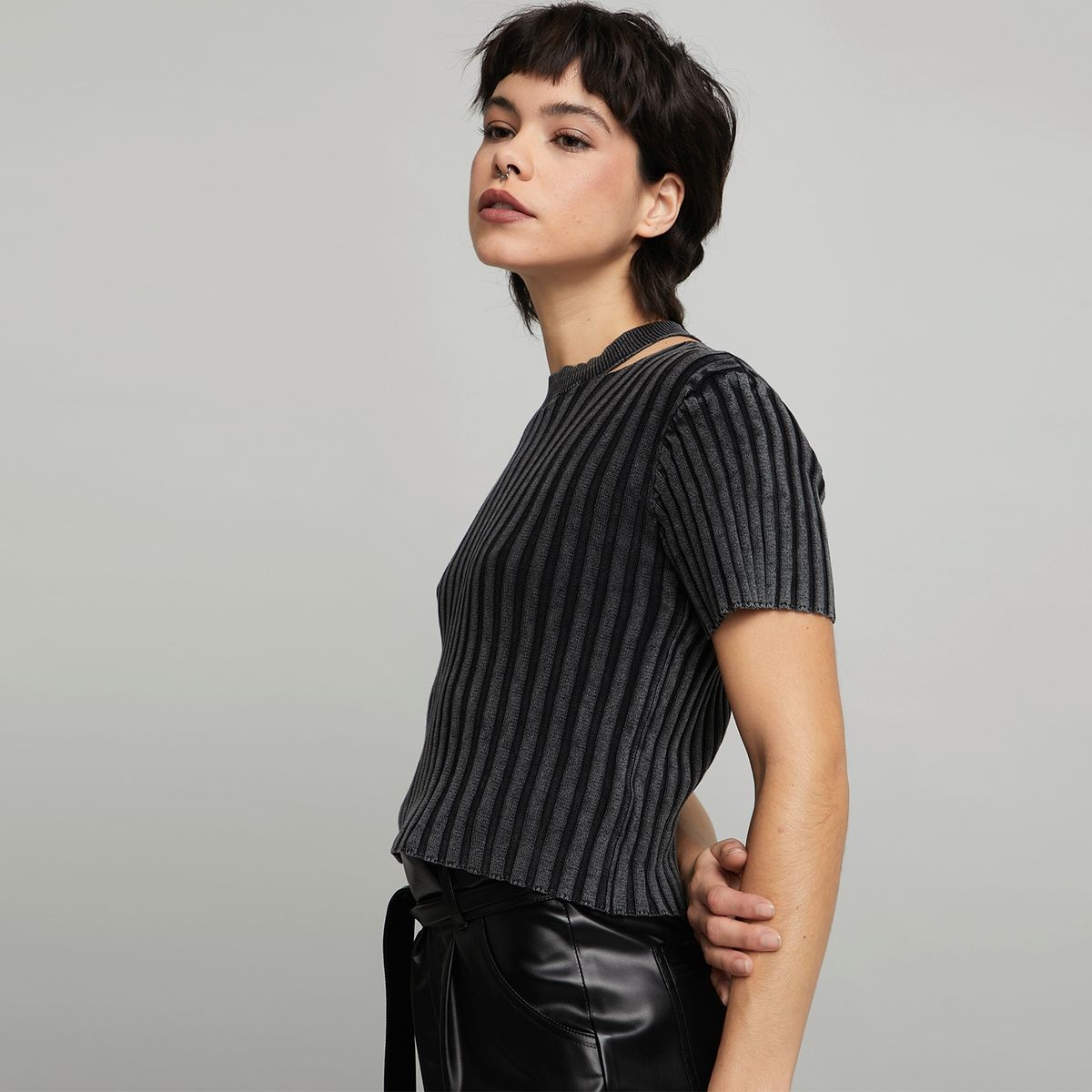 AMERICANINO - Americanino Polera Manga Corta Mujer