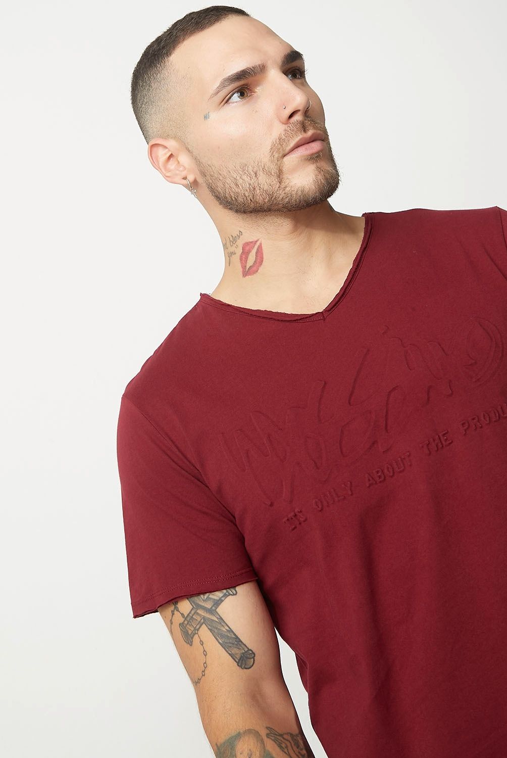 MOSSIMO - Mossimo Polera Manga Corta Slim Fit Hombre