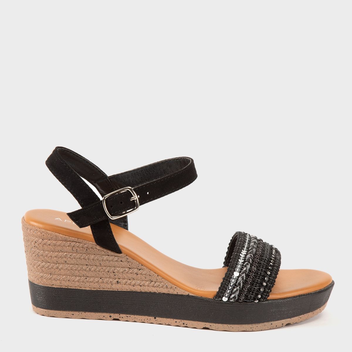 APOLOGY - Sandalia Mujer Negro Apology