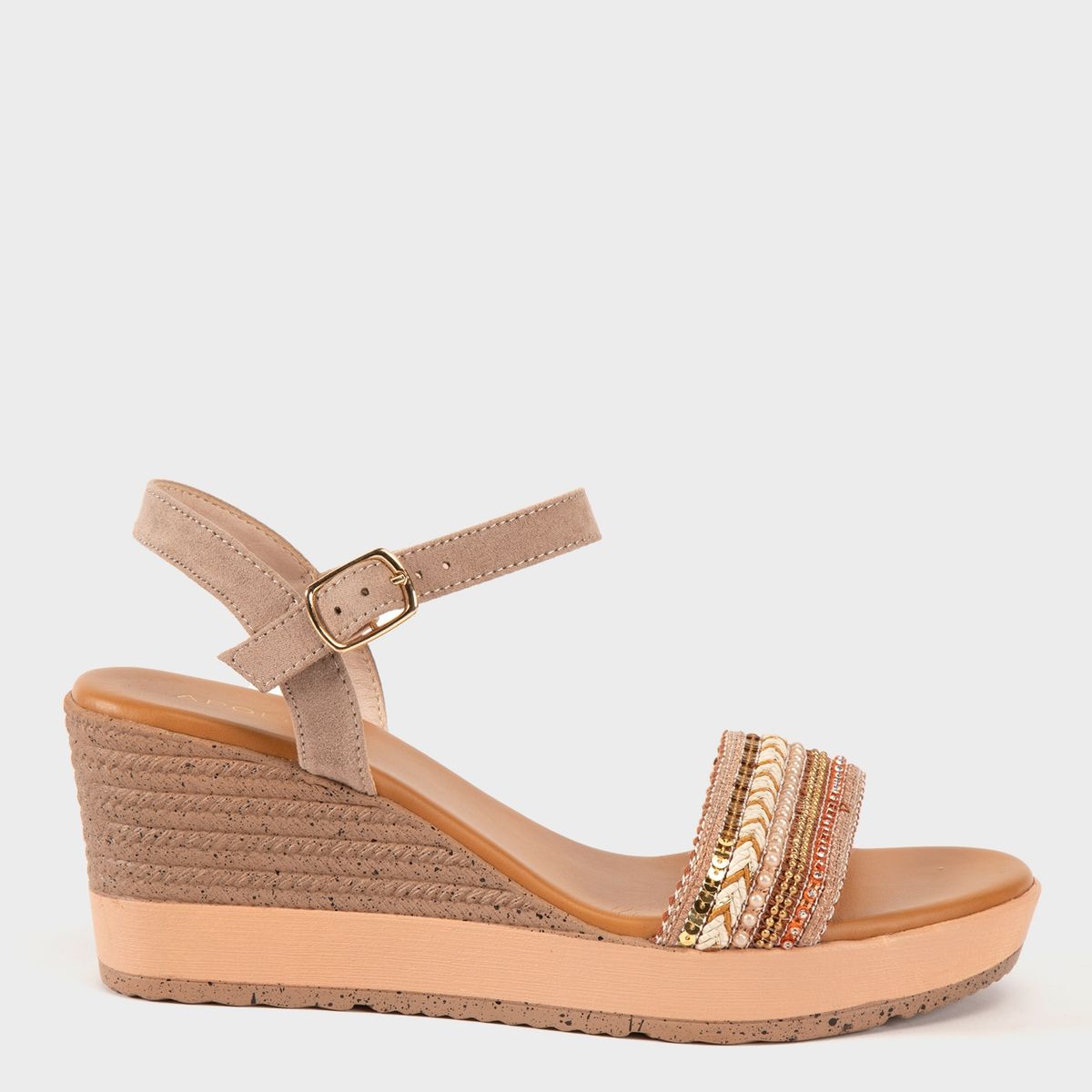 APOLOGY - Sandalia Mujer Beige Apology