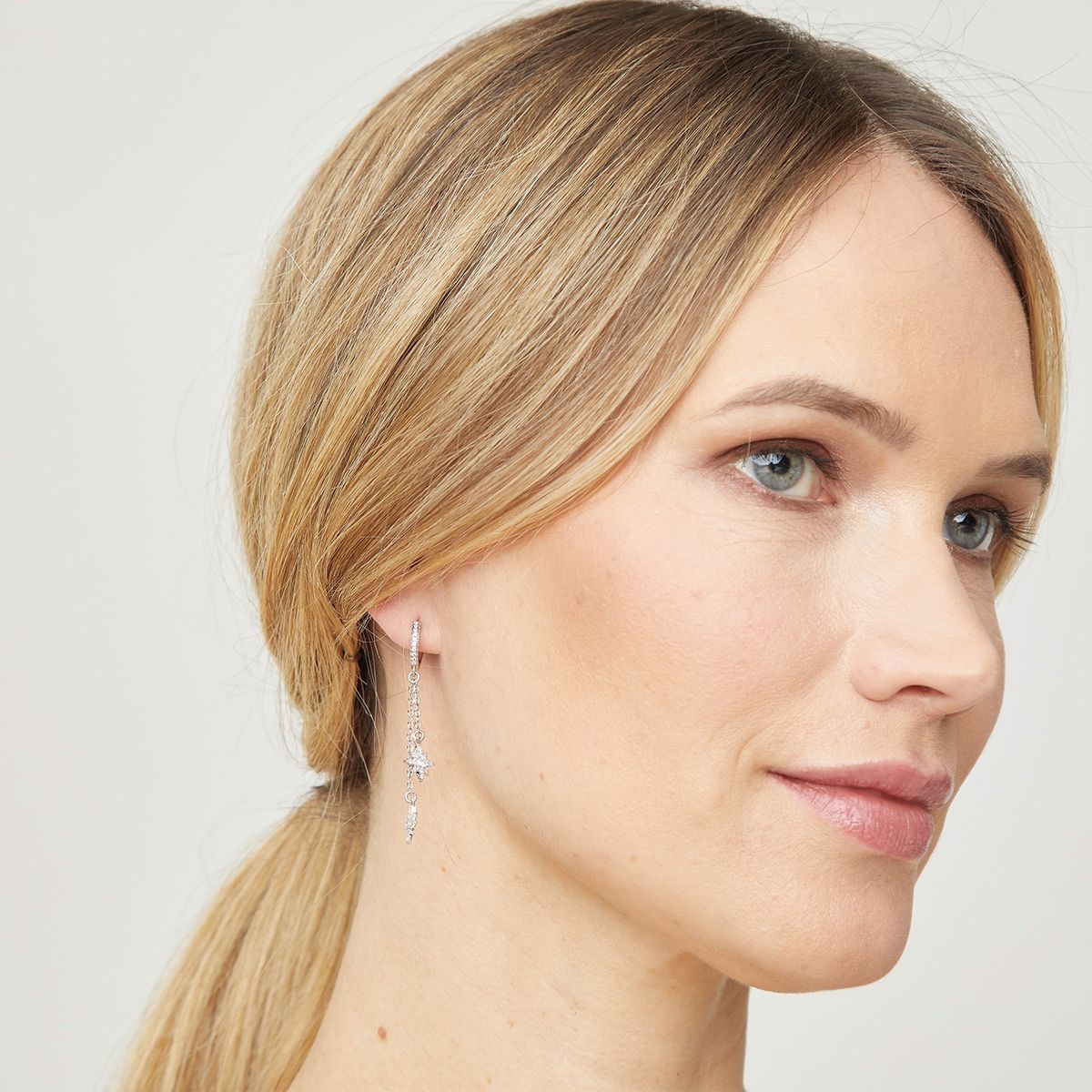 CECILIA BOLOCCO - Aros Bañado en oro Mujer Cecilia Bolocco