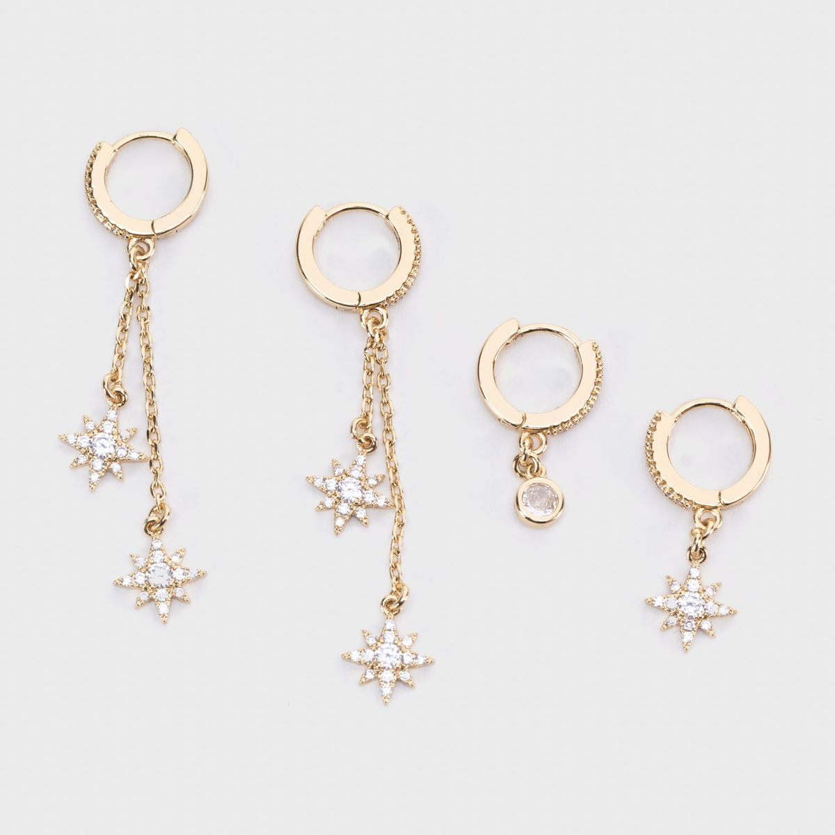 CECILIA BOLOCCO - Aros Bañado en oro Mujer Cecilia Bolocco