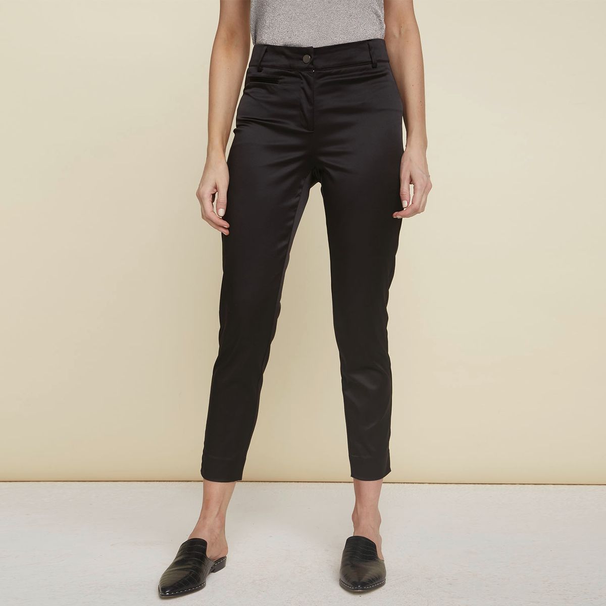 APOLOGY - Pantalón Skinny Tiro Alto Mujer Cecilia Bolocco para Apology