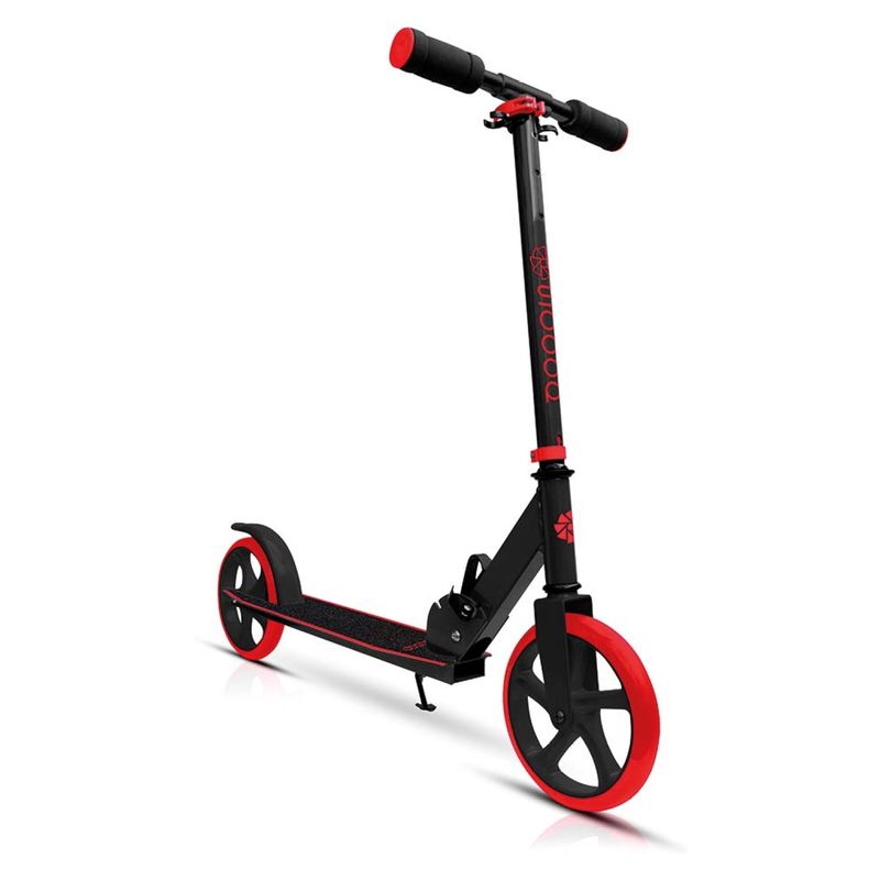 SCOOP - Scooter Clásico Scoop Llanta Grande Plegable Rojo y Negro