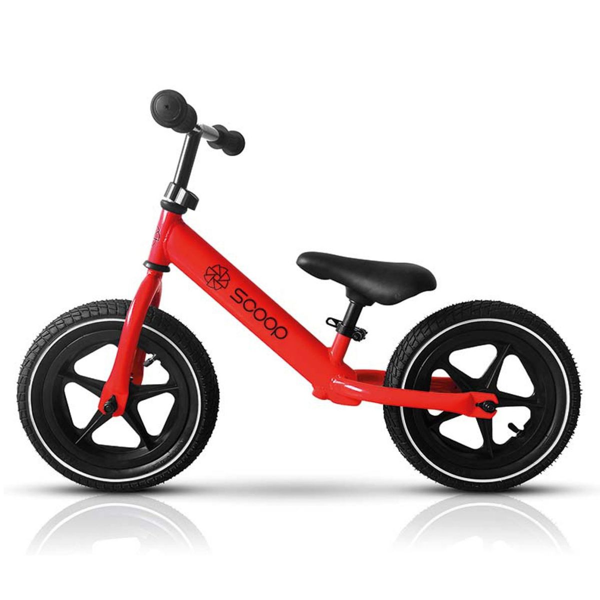 SCOOP - Scoop Bicicleta Infantil Balance Acero Aro 12 Roja