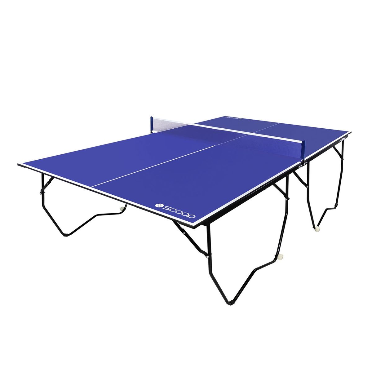 SCOOP - Mesa De Ping Pong Classic Con Ruedas Verde Scoop