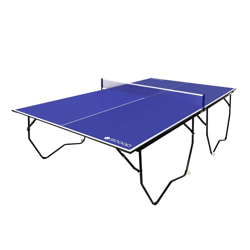 SCOOP - Mesa de Ping Pong Scoop Classic con Ruedas Verde