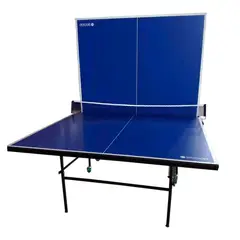 SCOOP - Mesa De Ping Pong Fronton Plegable Azul