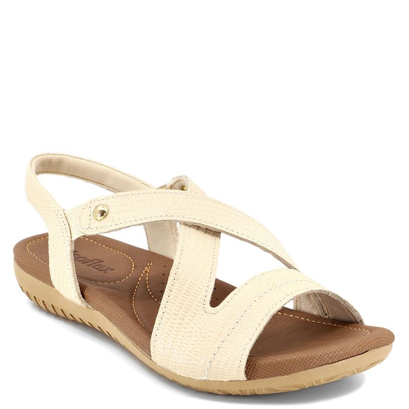 USAFLEX - Usaflex Sandalia Mujer Cuero Blanco