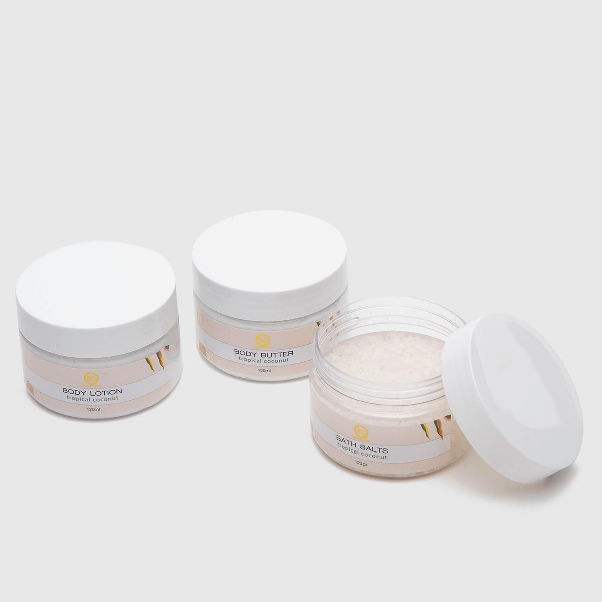 BEAUTY GLAM - Set Hidratante Corporal Nat Trio Beauty Glam