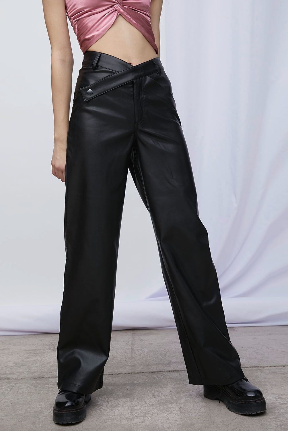 SYBILLA - Sybilla Pantalón Ecocuero Mujer