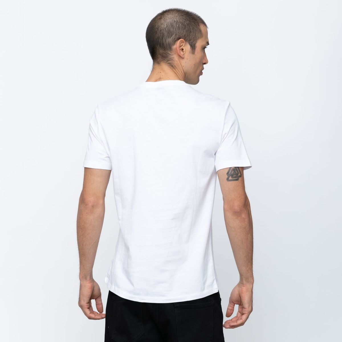 CALVIN KLEIN - Polera Manga Corta 100% Algodón Slim Fit Hombre Calvin Klein