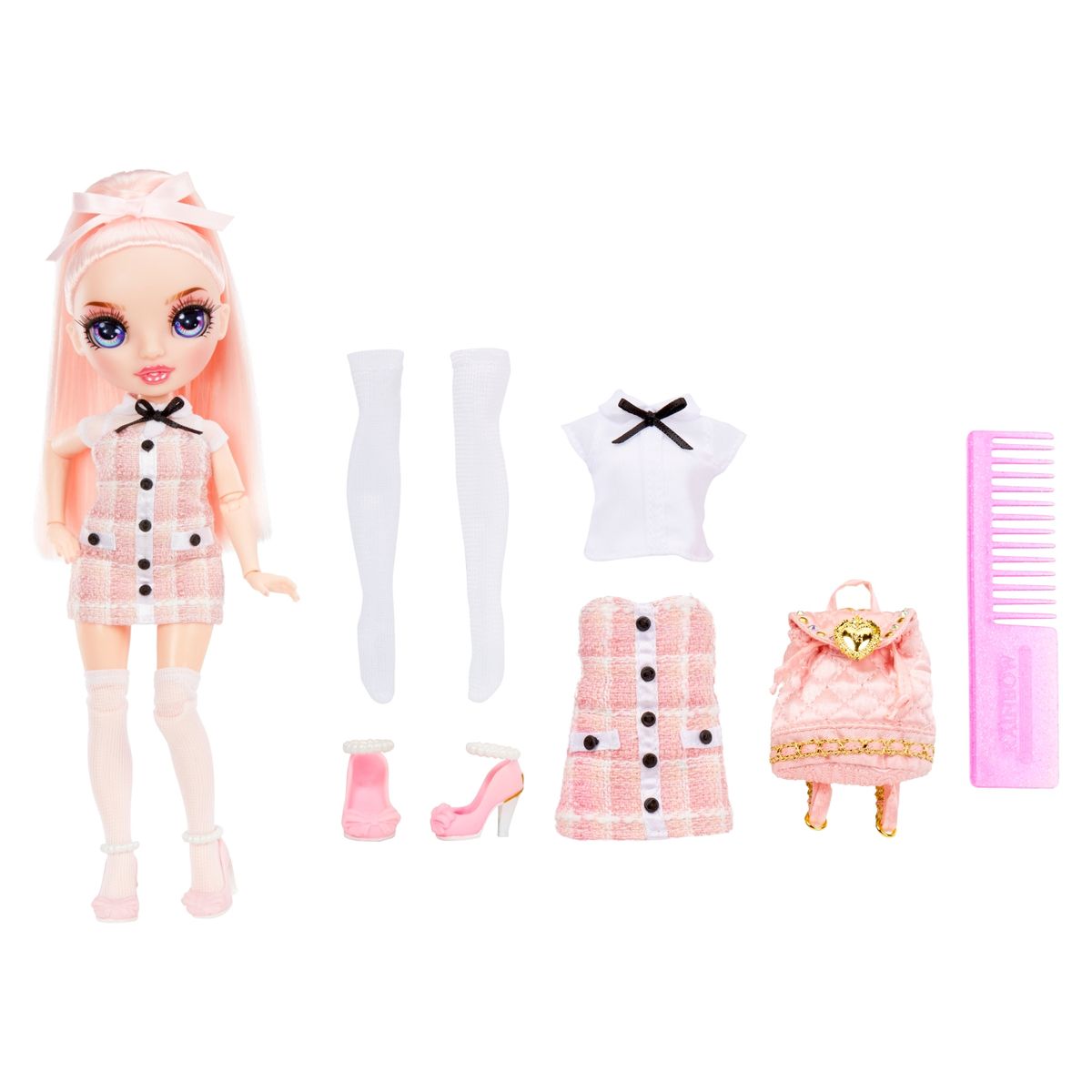 RAINBOW HIGH - Rainbow High Muñeca Junior High S2 - Bella Rainbow