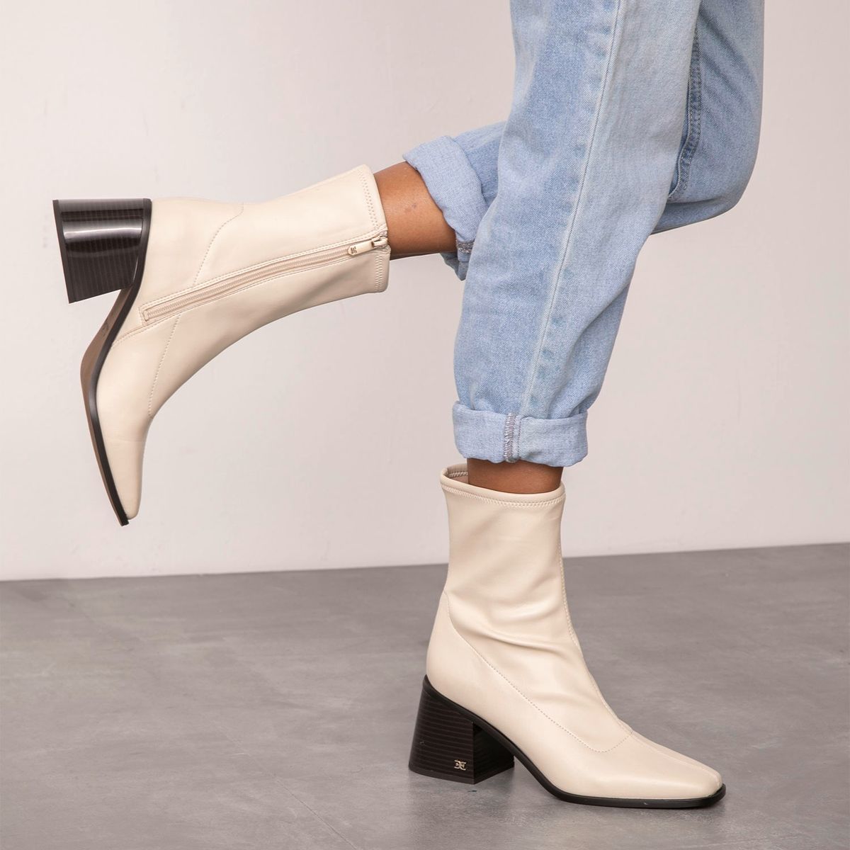 SAM EDELMAN - Botín Mujer Beige Sam Edelman