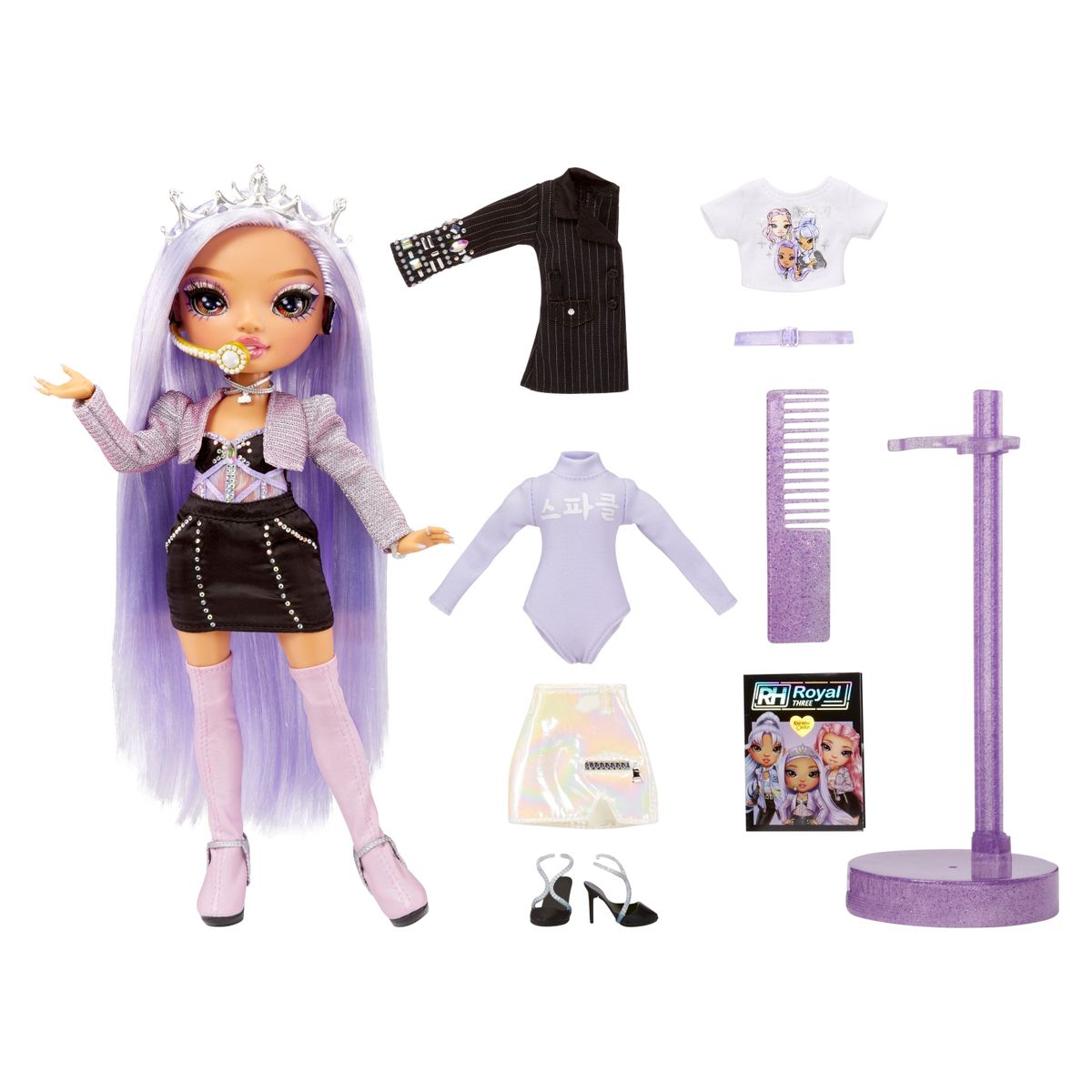 RAINBOW HIGH - Rainbow High Muñeca Tentpole - Cantante Pop