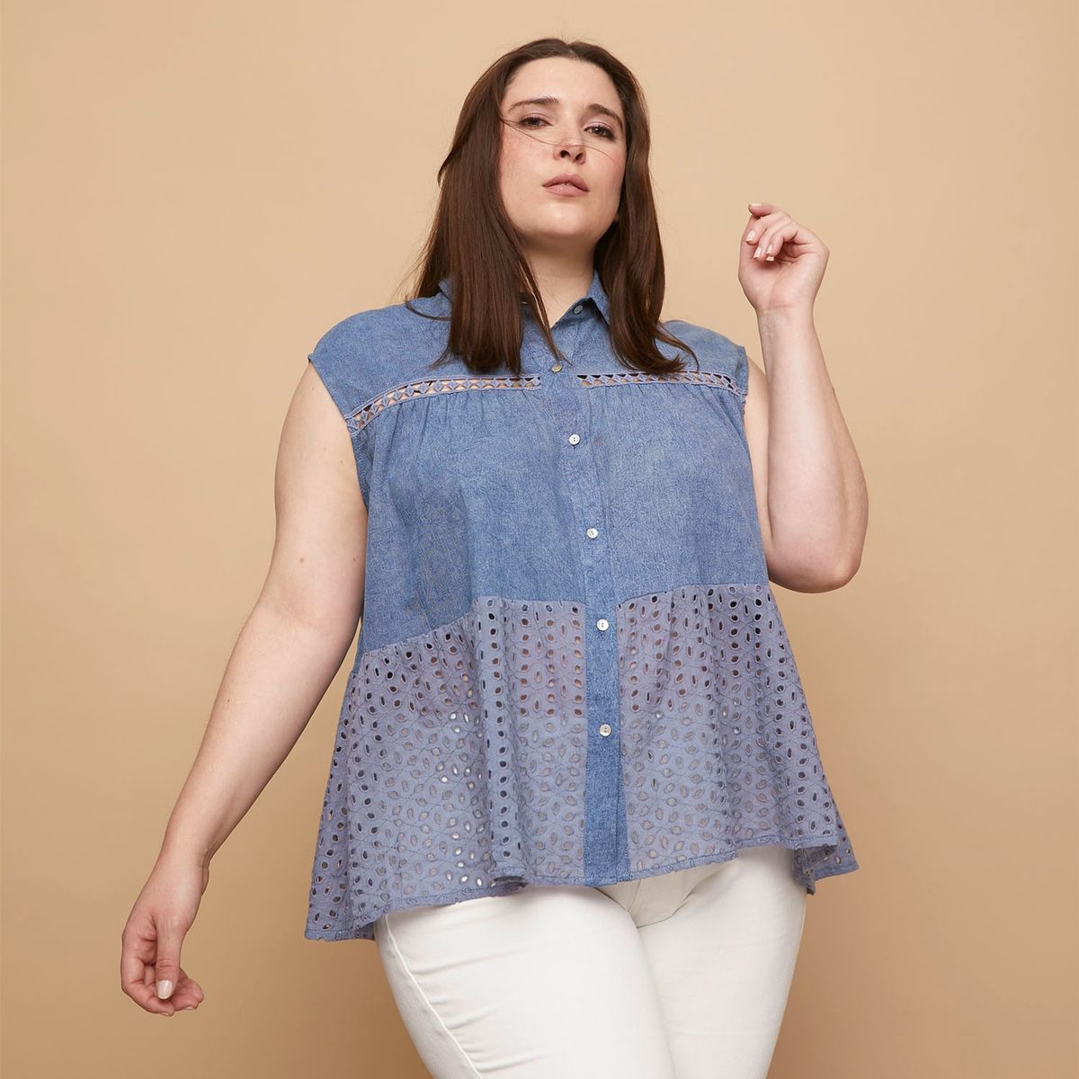 UNIVERSITY CLUB - Blusa Algodón Mujer University Club