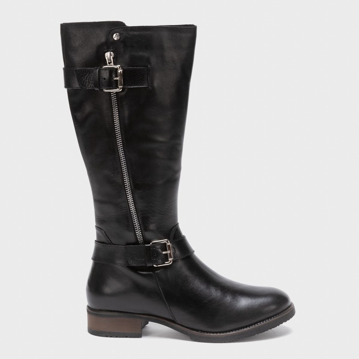 APOLOGY - Bota Larga Mujer Cuero Negro Apology