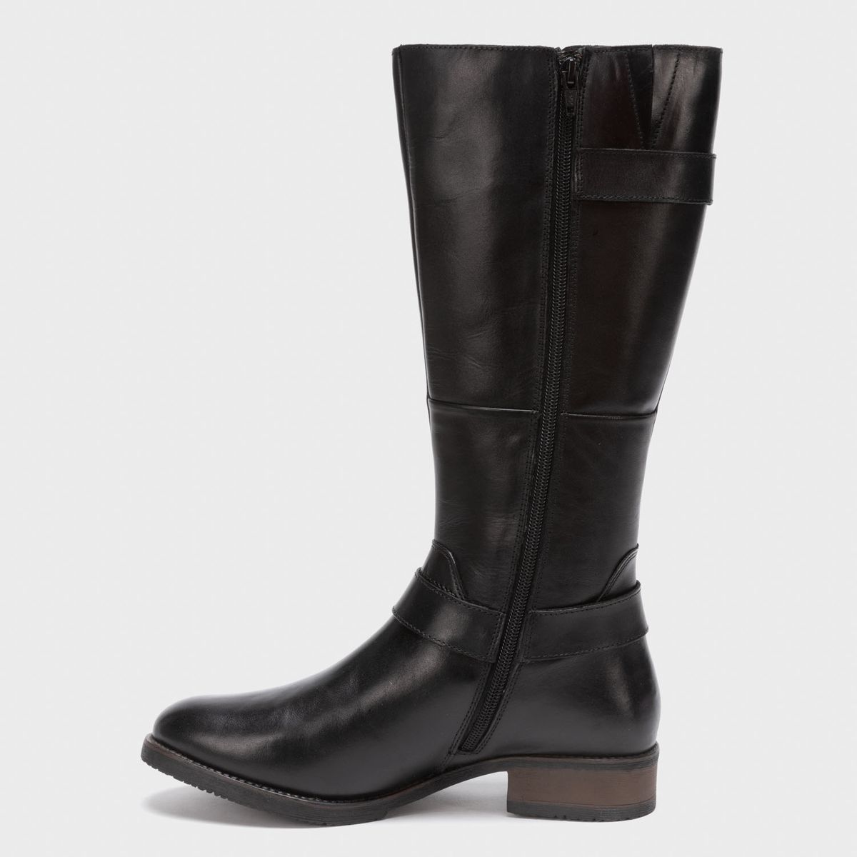 APOLOGY - Bota Larga Mujer Cuero Negro Apology