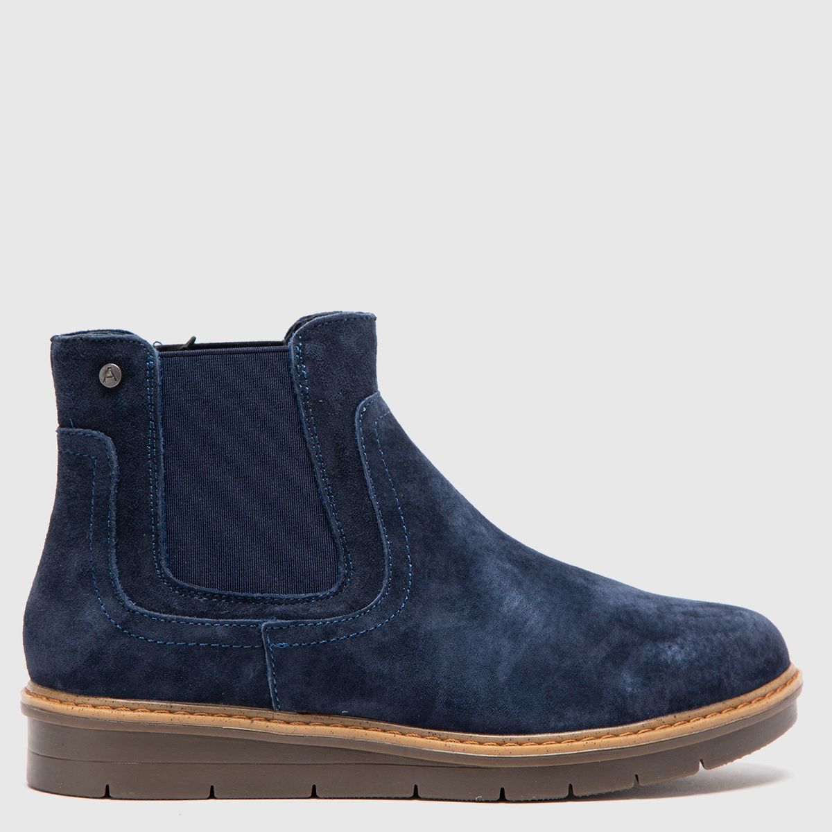 APOLOGY - Botín Mujer Gamuza Azul Apology