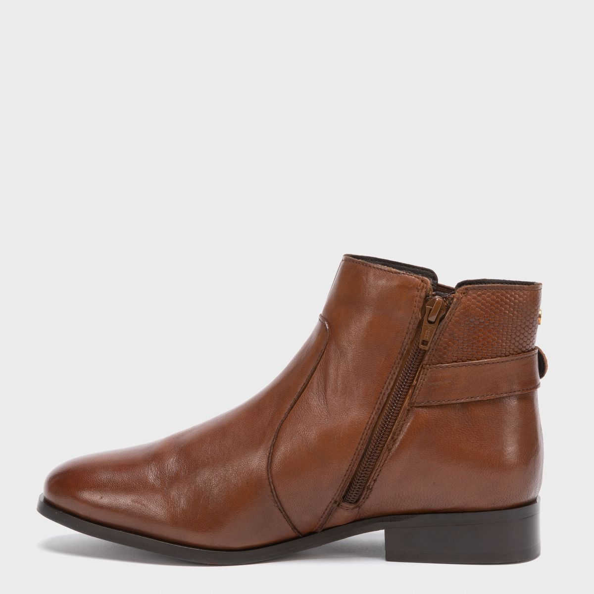 APOLOGY - Botín Mujer Cuero Café Apology