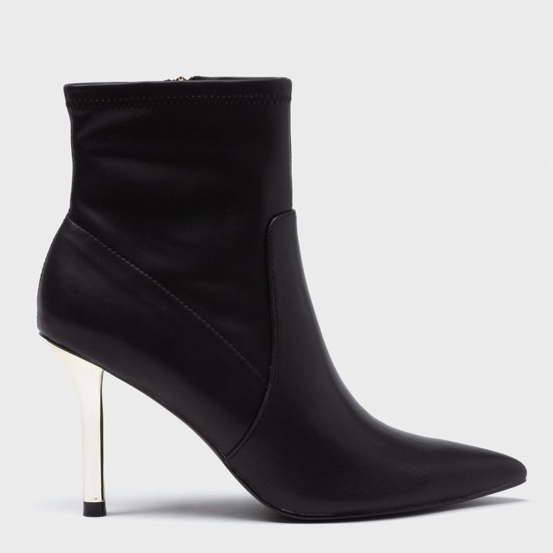 MOSSIMO - Botin Mujer Negro Mossimo