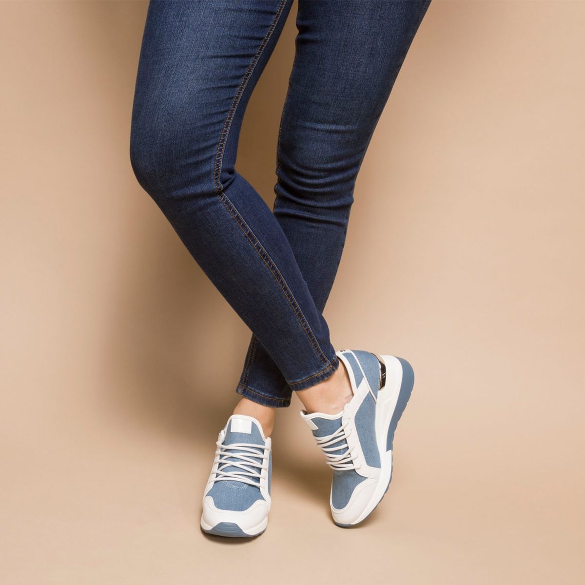 APOLOGY - Zapatilla Urbana Mujer Azul  Apology