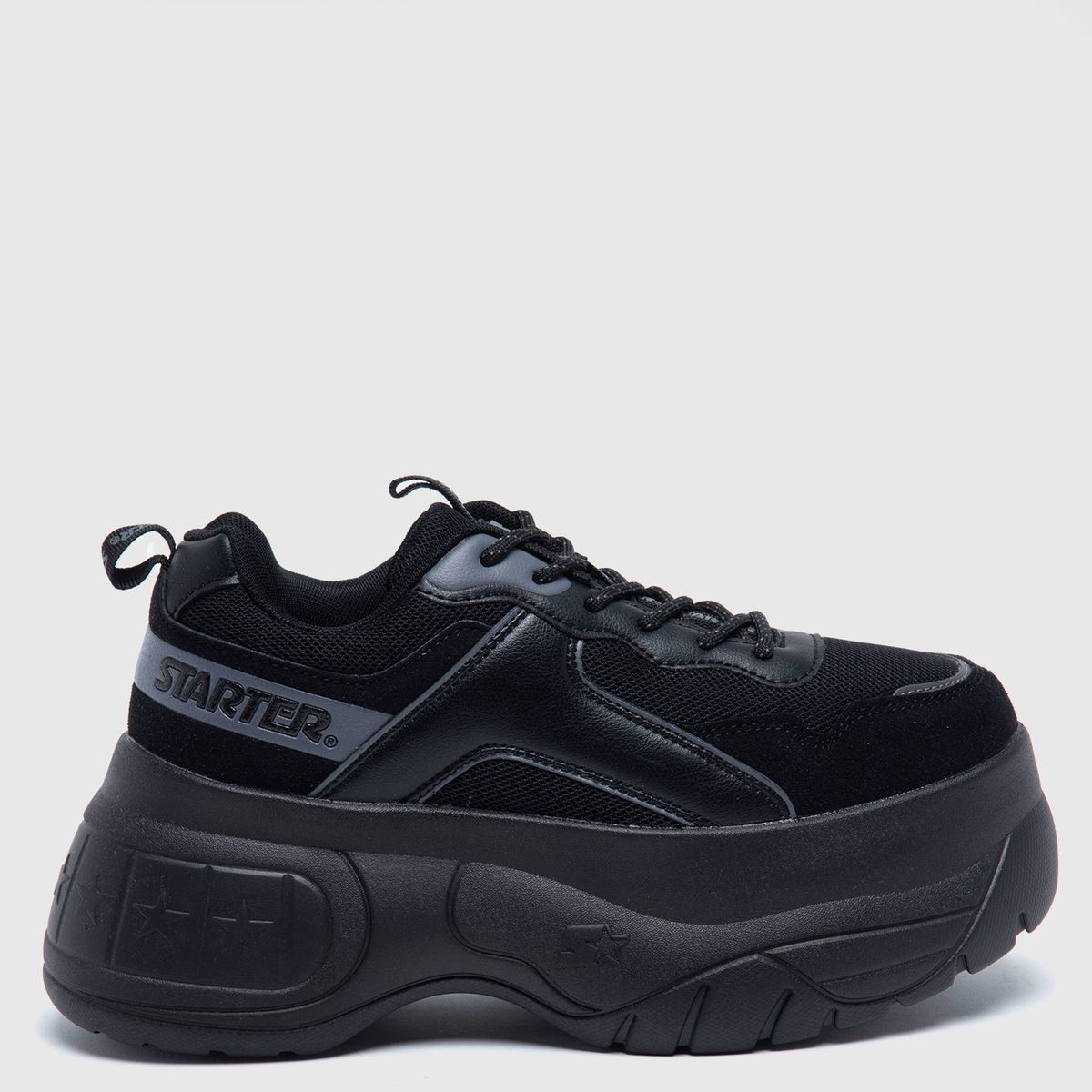 STARTER - Zapatilla Urbana Mujer Negro Starter