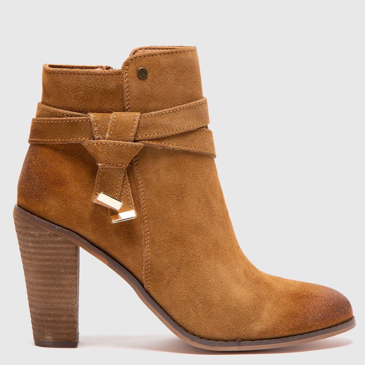 APOLOGY - Botín Mujer Cuero Café Apology