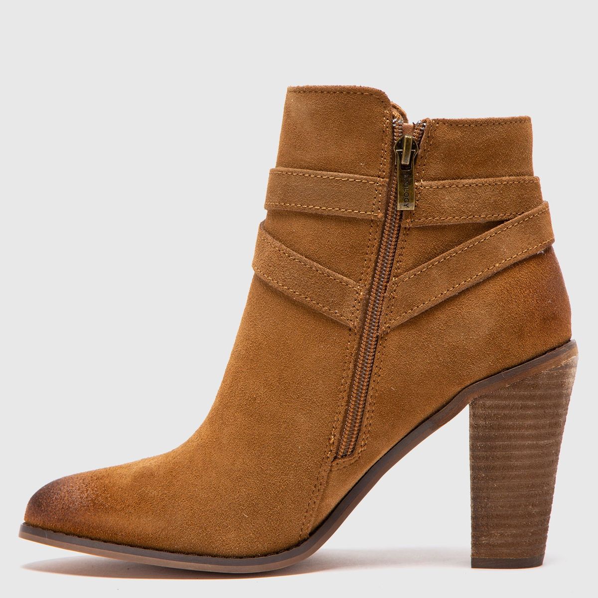 APOLOGY - Botín Mujer Cuero Café Apology