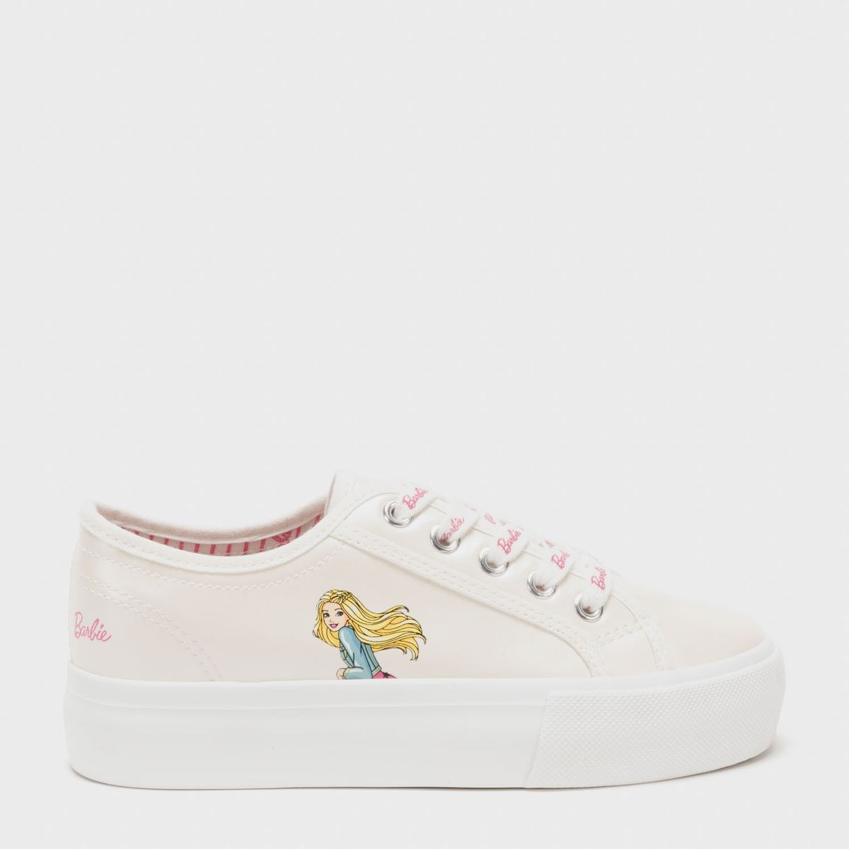 BARBIE - Zapatilla Urbana Niña Blanco Barbie