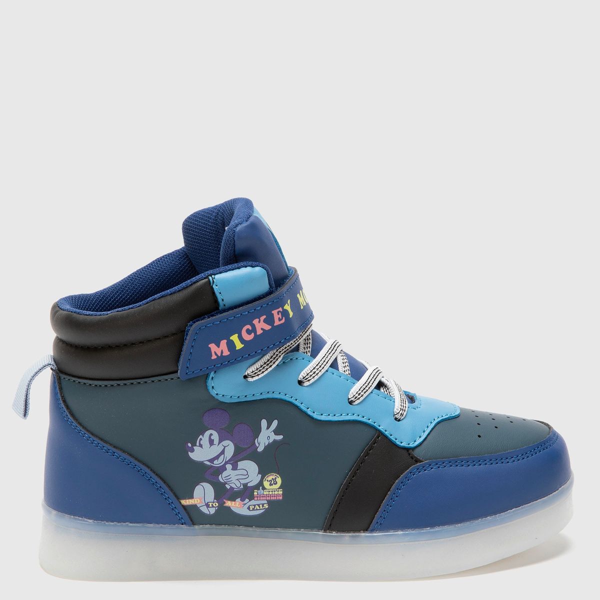 DISNEY - Zapatilla Urbana Niño Velcro Azul (22 a 33) Disney