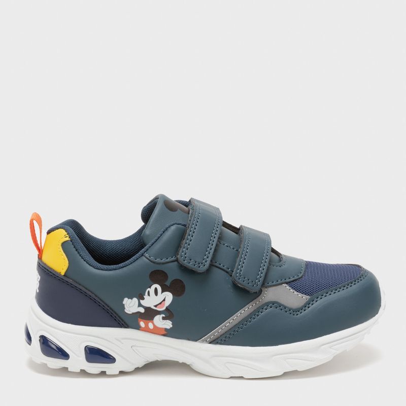 DISNEY - Zapatilla Urbana Niño Velcro Azul (22 a 33) Disney