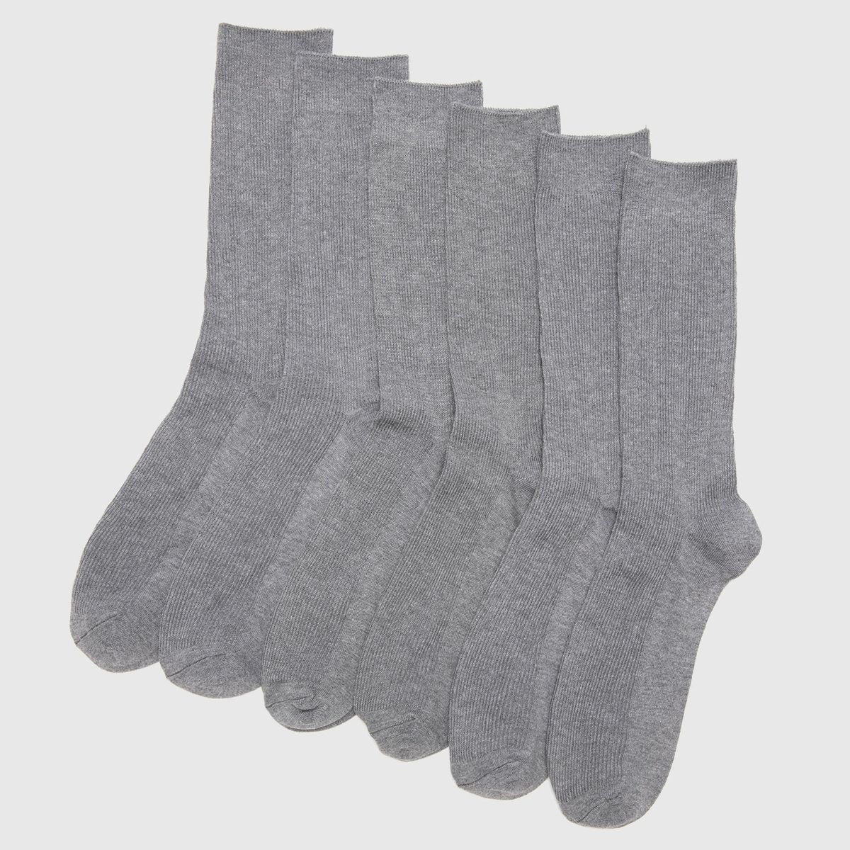 HOLLEY SKOOL - Holley Skool Calcetín Escolar, Pack de 6 Pares,95 Poliéster 5 Elastano Niño