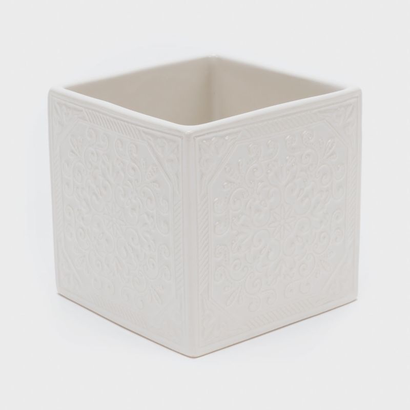 ROBERTA ALLEN - Vaso para Cepillos de Dientes Roberta Allen Cerámica Ivory