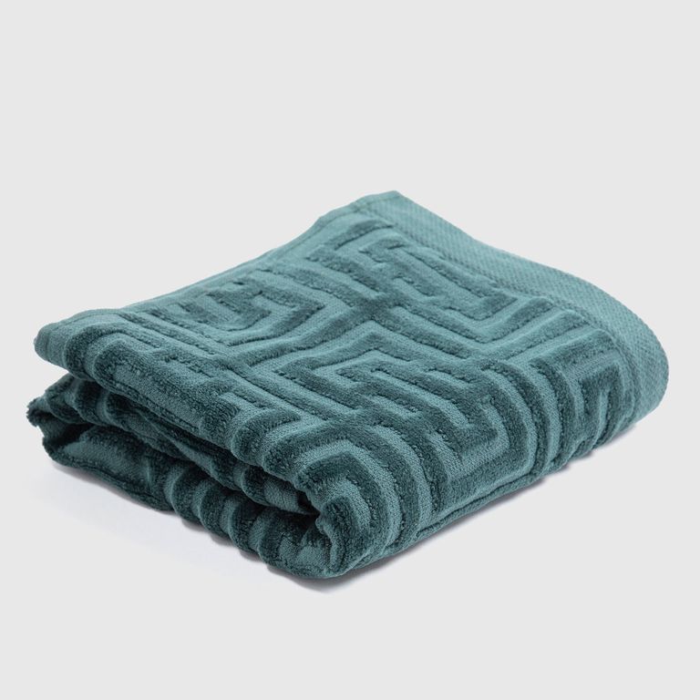 Toalla de Mano Greca Verde
