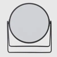 Espejo de Tocador Acero Inoxidable Negro