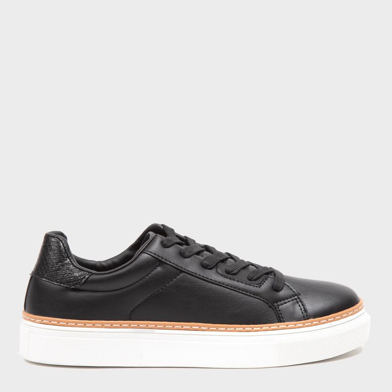 BASEMENT - Zapatilla Urbanas Mujer Negras Basement