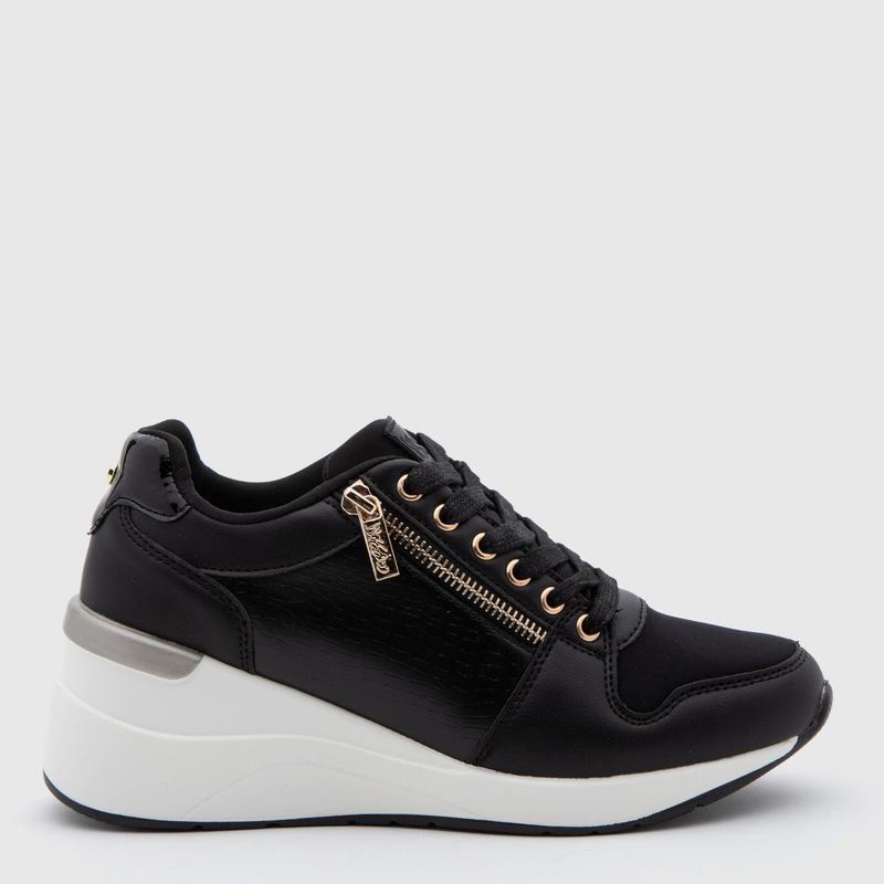 MOSSIMO - Zapatilla Urbana Mujer Negro Mossimo