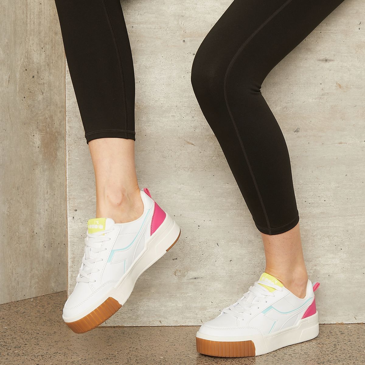 DIADORA - Fashio Zapatilla Urbana Mujer Blanco Diadora