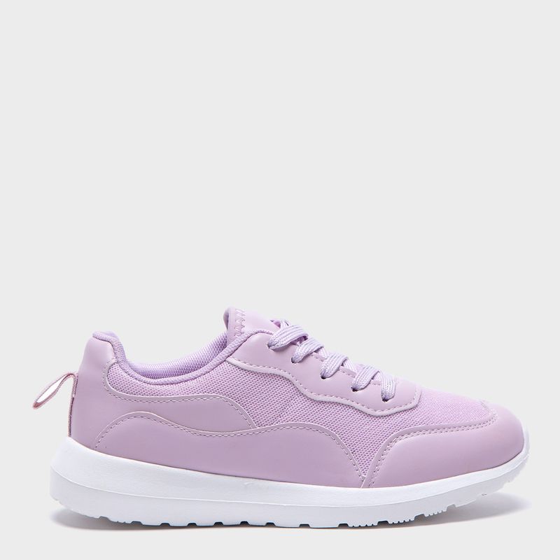 YAMP - Sporty Zapatilla Deportiva Niña Lila Yamp