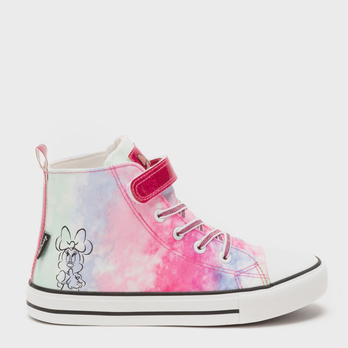 DISNEY - Zapatilla Urbana Niña Velcro Rosado Disney