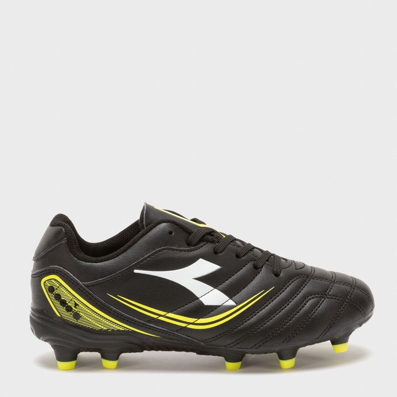 DIADORA - Footy Zapatilla Fútbol Niño Negro Diadora