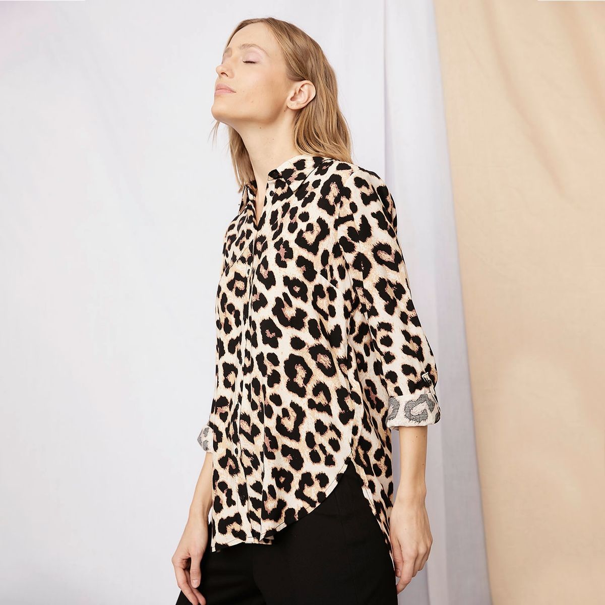 BASEMENT - Basement Blusa Manga Larga Mujer