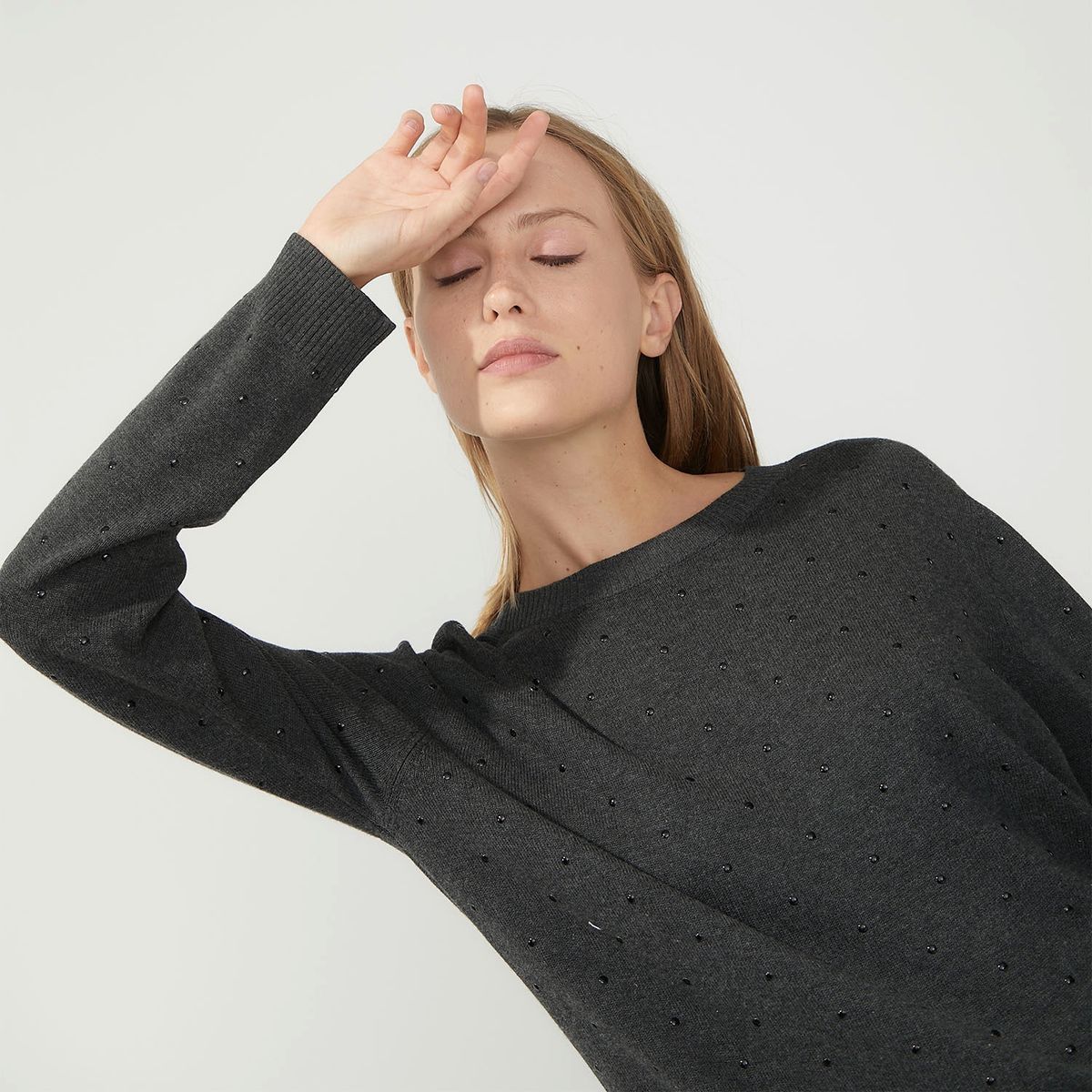 BASEMENT - Basement Sweater Mujer Brillos