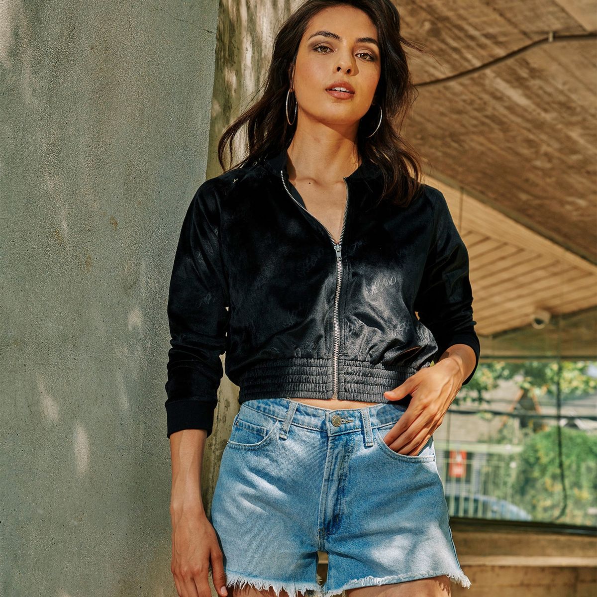 MOSSIMO - Mossimo Polerón Mujer