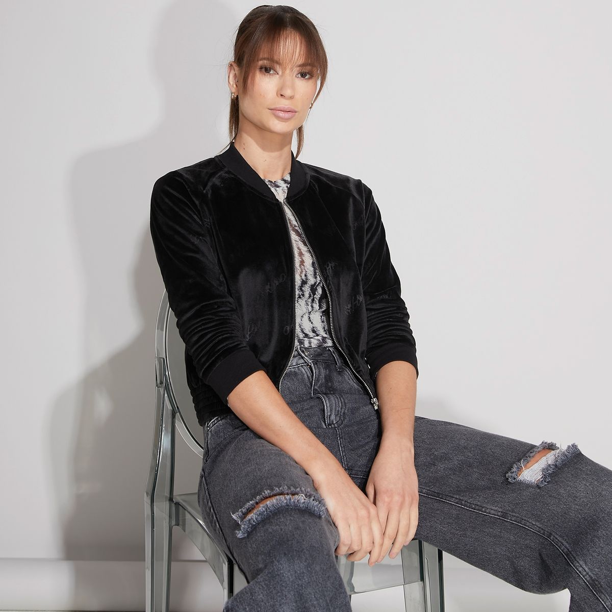 MOSSIMO - Mossimo Polerón Mujer