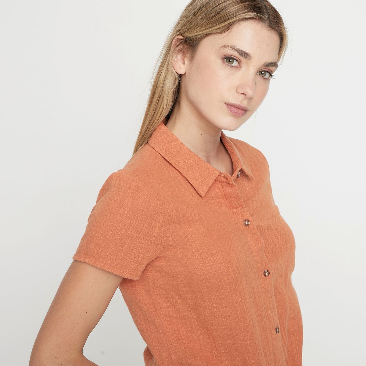 DOO AUSTRALIA - Doo Australia Blusa Manga Corta Algodón Mujer